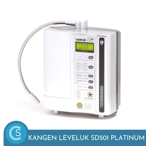Máy tạo nước ion kiềm Kangen Leveluk SD501 Platinum