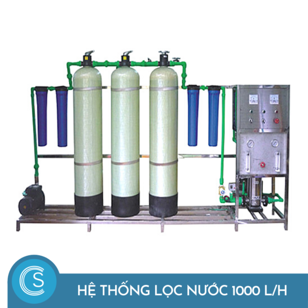 Hệ thống lọc nước công nghiệp 1000 L/H