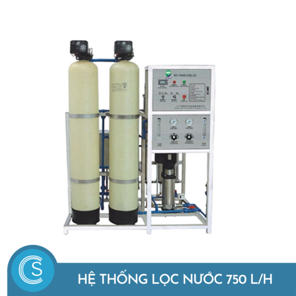 Hệ thống lọc nước công nghiệp 750 L/H
