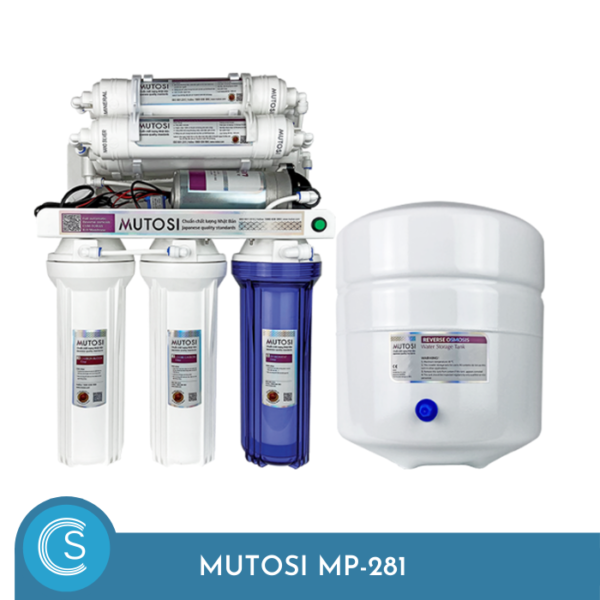 Máy lọc nước Mutosi MP-281 (Không tủ)