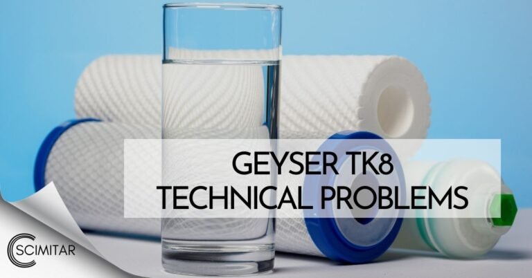 Các lỗi thường gặp của máy lọc nước Geyser TK8