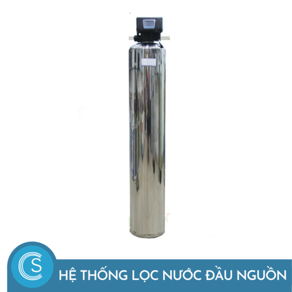 Hệ thống lọc nước đầu nguồn 1 cột Inox 304